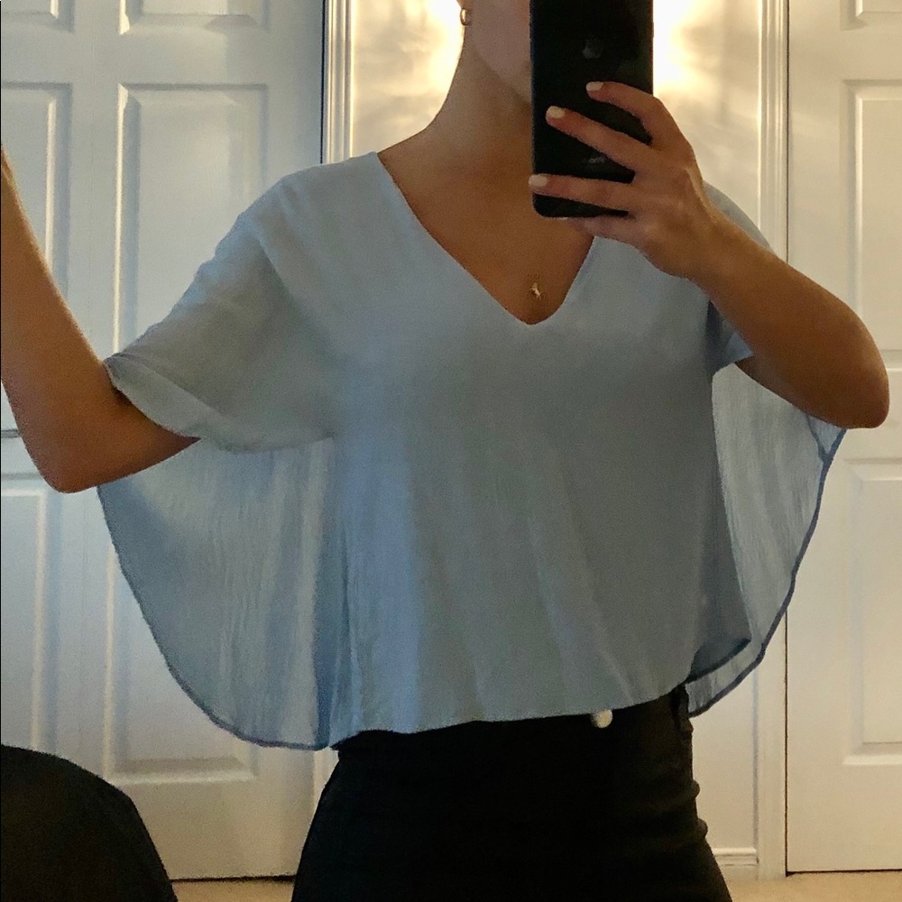 Cap crop top
